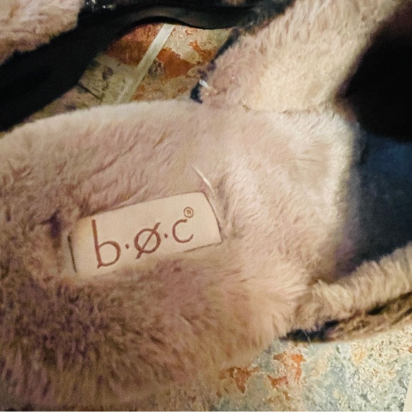 💋NWOB! Incredible BOC Fur & Leopard Print, Fur Lined Clogs! - Picture 12 of 12